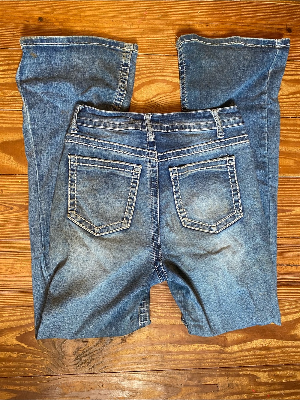 Soho Women's Medium Blue Bootcut Jeans